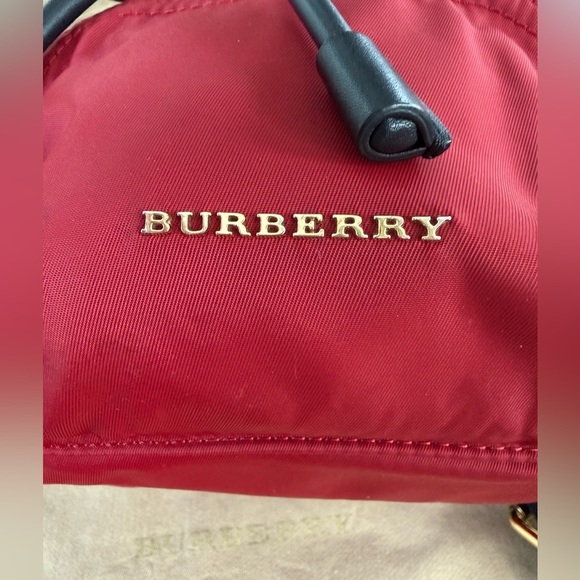 Burberry Red Rucksack/Backpack main image 6